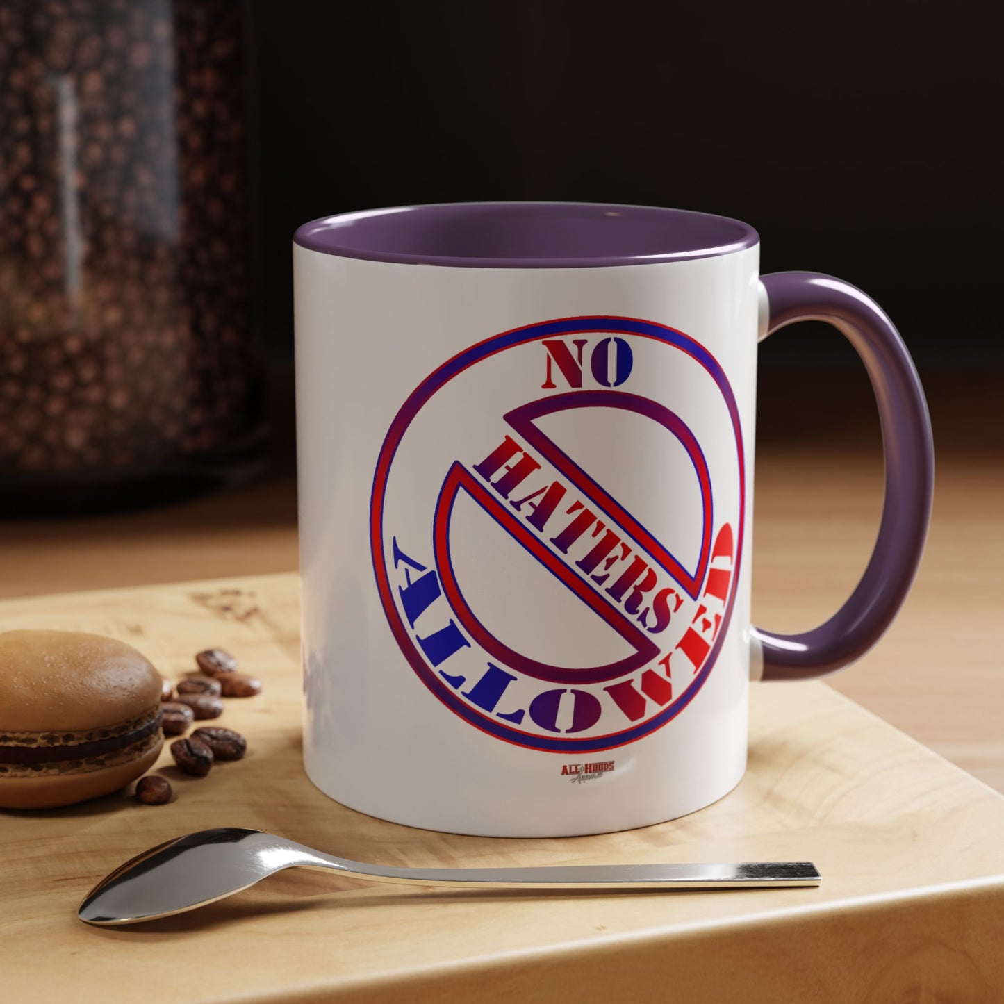 No Haters Allowed Coffee Mug (11, 15oz)