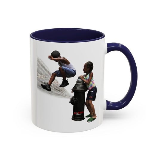 Fire Hydrant Fun Coffee Mug (11, 15oz)