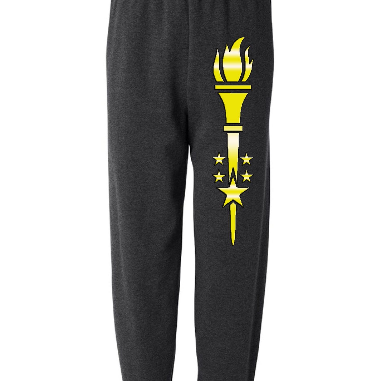 BLACK HEATHER - FRONT