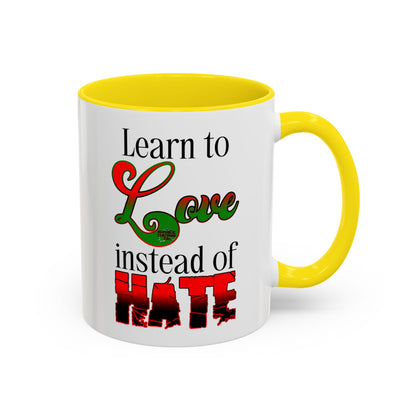 Learn to Love Coffee Mug (11, 15oz)