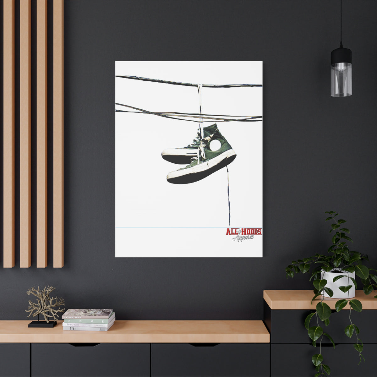 Shoes on the Line Matte Canvas, 1.25"