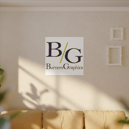 Burners Graphics Matte Canvas, Stretched, 0.75" (Multi-Size)