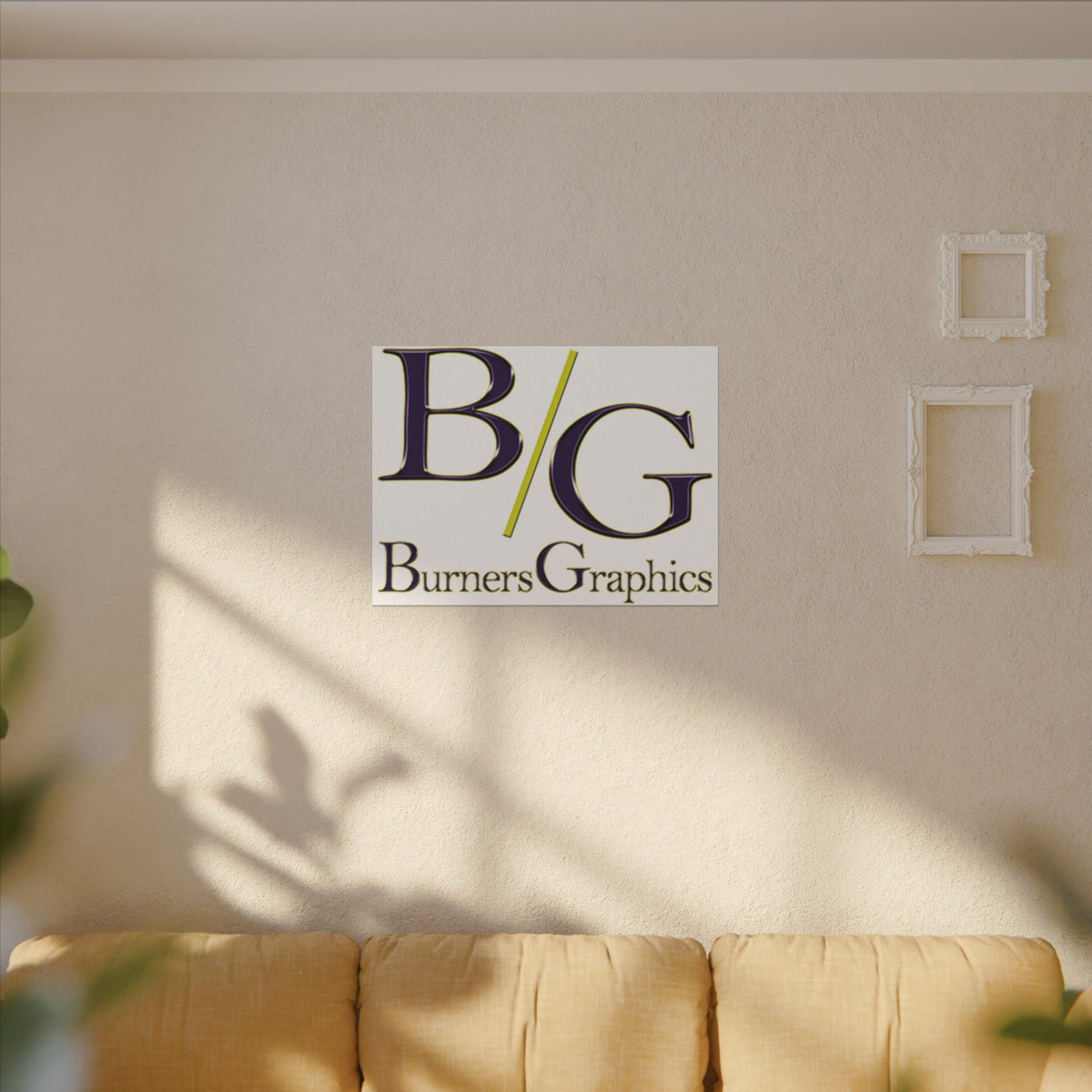 Burners Graphics Matte Canvas, Stretched, 0.75" (Multi-Size)
