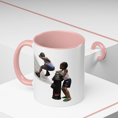 Fire Hydrant Fun Coffee Mug (11, 15oz)