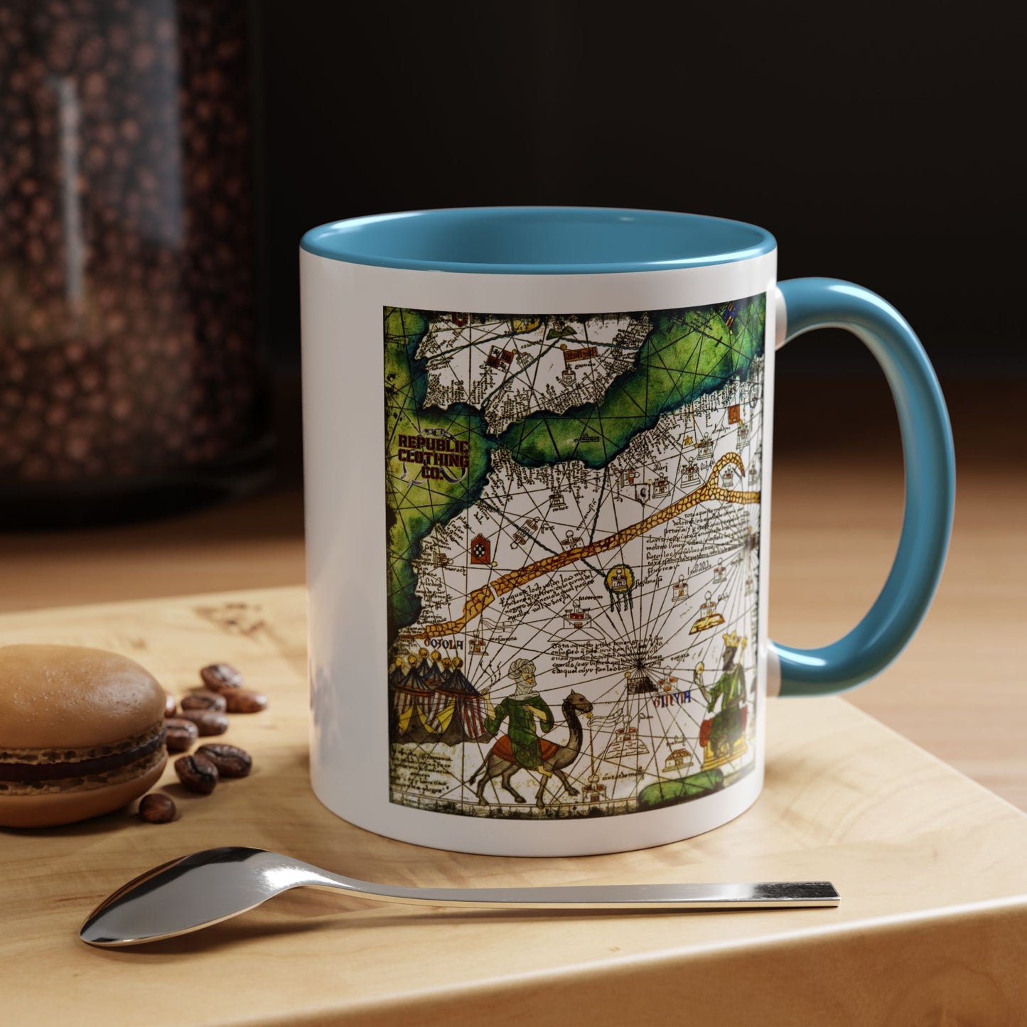 Mansa Musa Map Coffee Mug (11, 15oz)