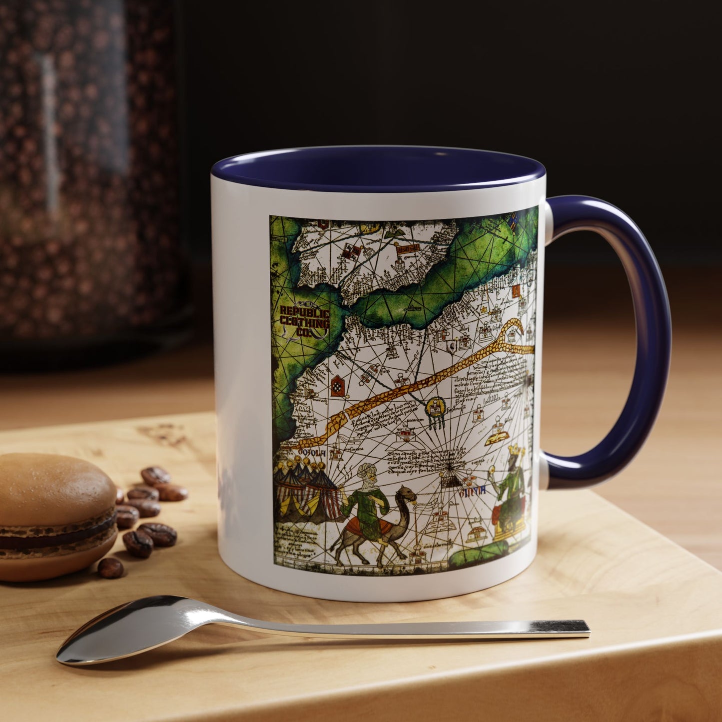 Mansa Musa Map Coffee Mug (11, 15oz)