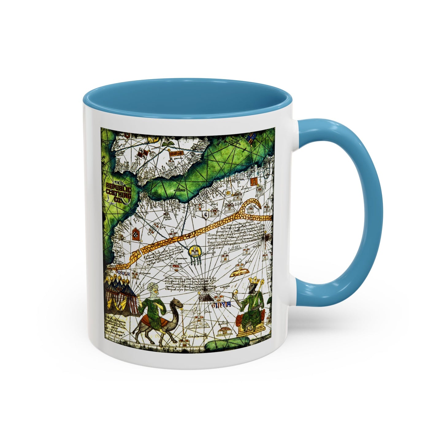 Mansa Musa Map Coffee Mug (11, 15oz)
