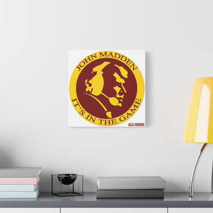 John Madden Matte Canvas, 1.25"