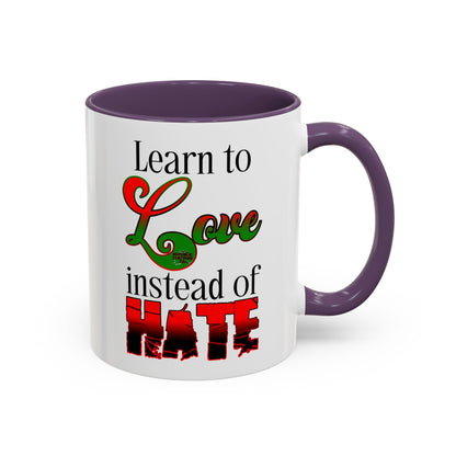 Learn to Love Coffee Mug (11, 15oz)
