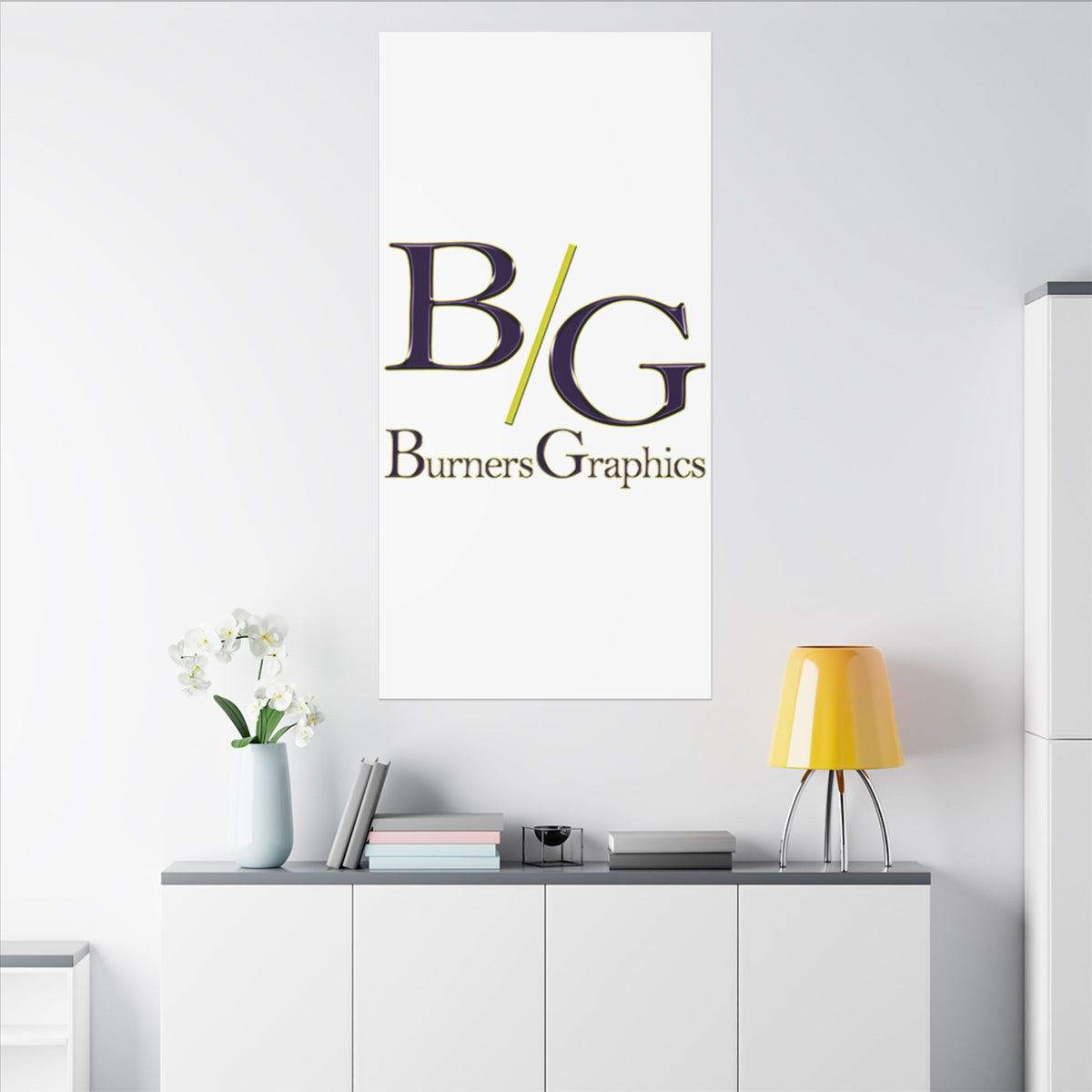 Burners Graphics Matte Canvas, Stretched, 0.75" (Multi-Size)