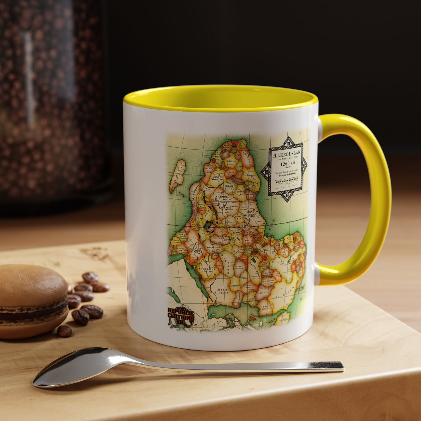 Alkebu-Lan Coffee Mug (11, 15oz)