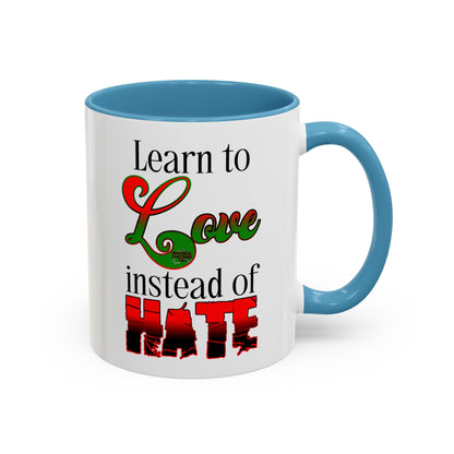 Learn to Love Coffee Mug (11, 15oz)