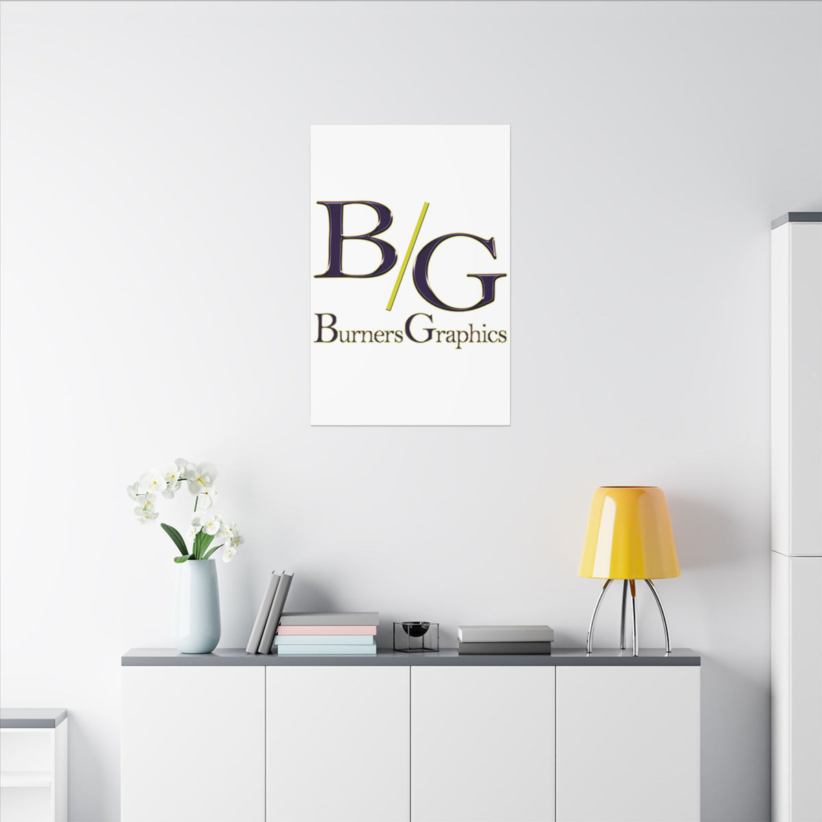 Burners Graphics Matte Canvas, Stretched, 0.75" (Multi-Size)