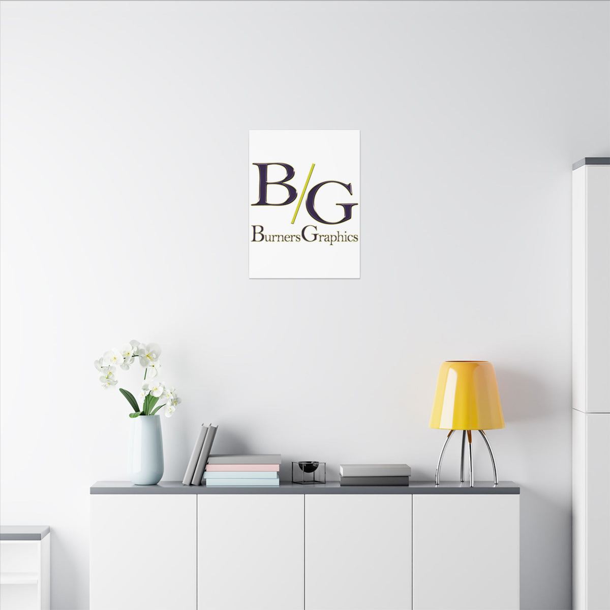 Burners Graphics Matte Canvas, Stretched, 0.75" (Multi-Size)