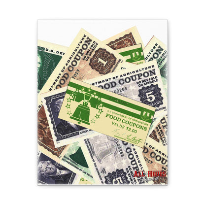 Food Stamps Matte Canvas, 1.25"