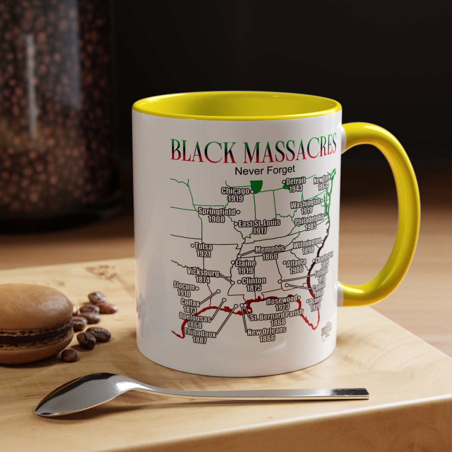 Black Massacres Coffee Mug (11, 15oz)