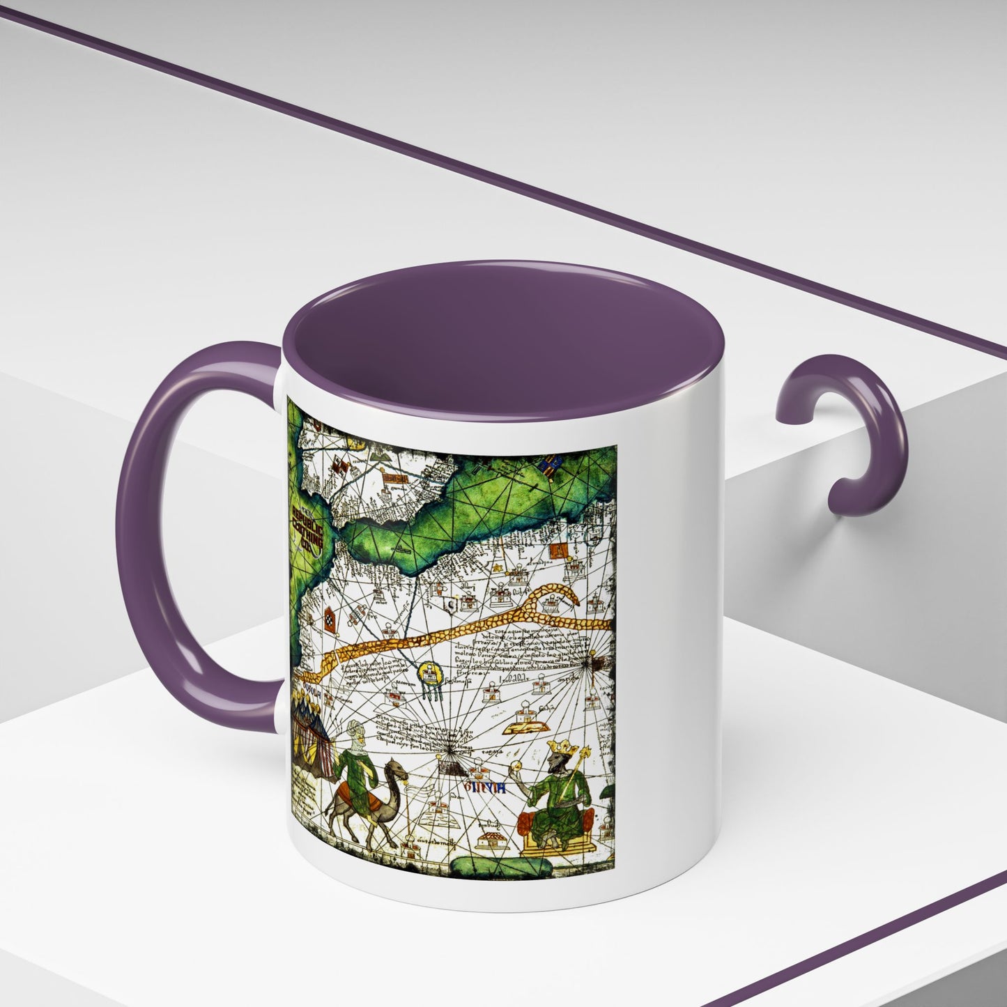 Mansa Musa Map Coffee Mug (11, 15oz)