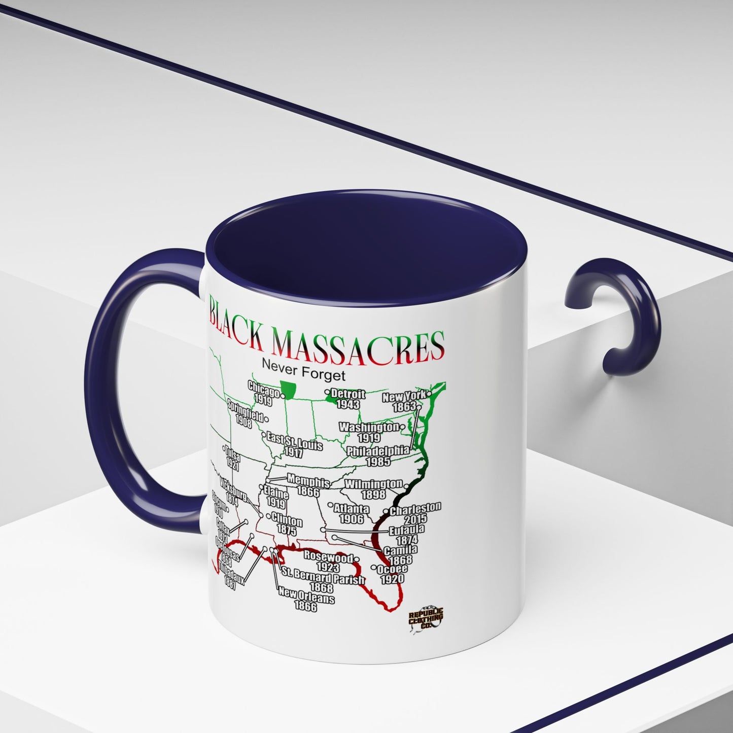 Black Massacres Coffee Mug (11, 15oz)
