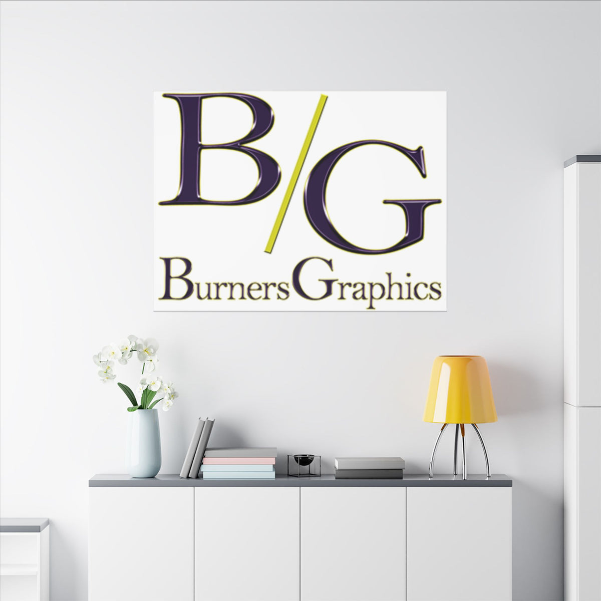 Burners Graphics Matte Canvas, Stretched, 0.75" (Multi-Size)