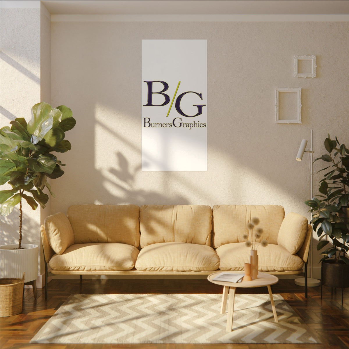 Burners Graphics Matte Canvas, Stretched, 0.75" (Multi-Size)
