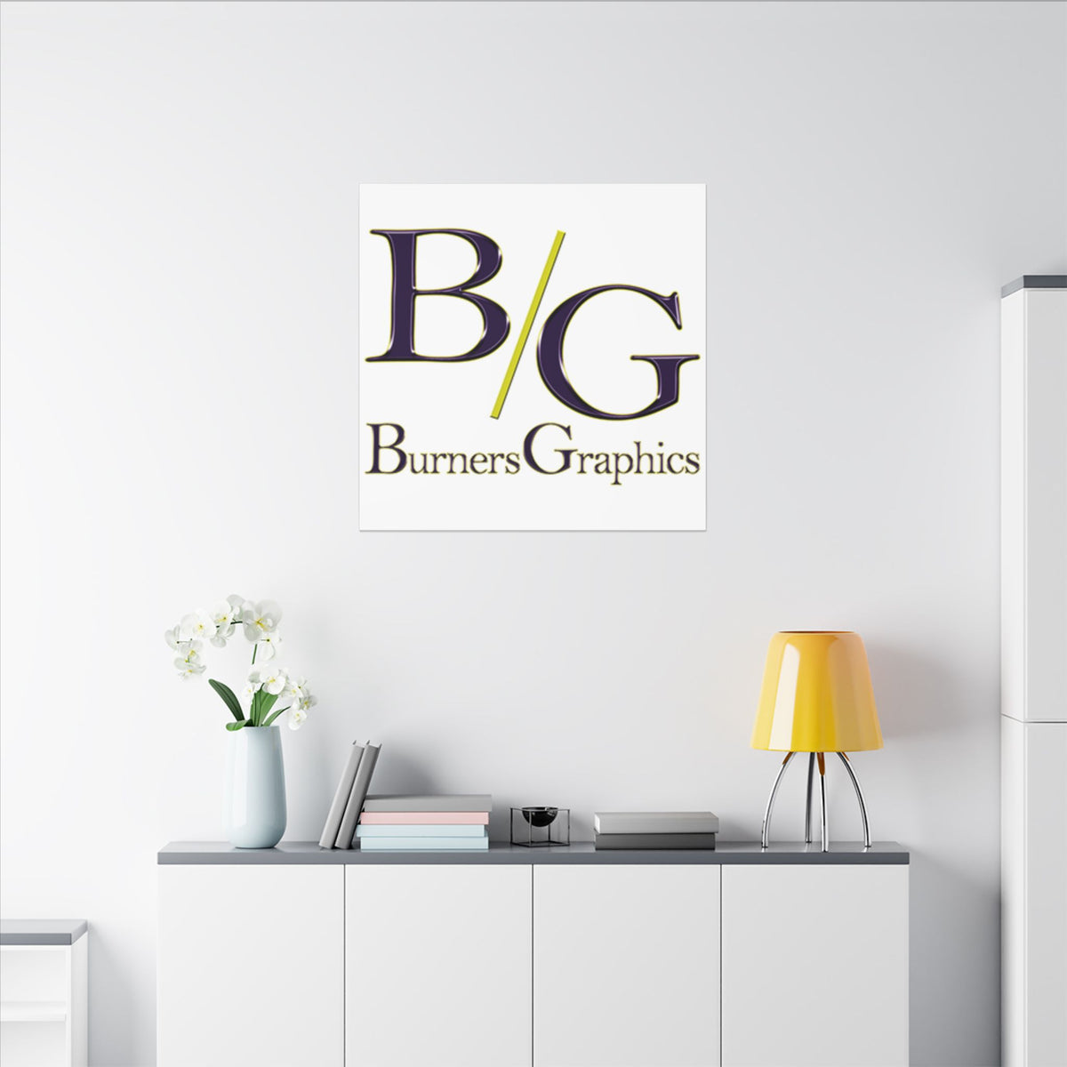 Burners Graphics Matte Canvas, Stretched, 0.75" (Multi-Size)