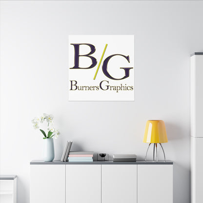 Burners Graphics Matte Canvas, Stretched, 0.75" (Multi-Size)