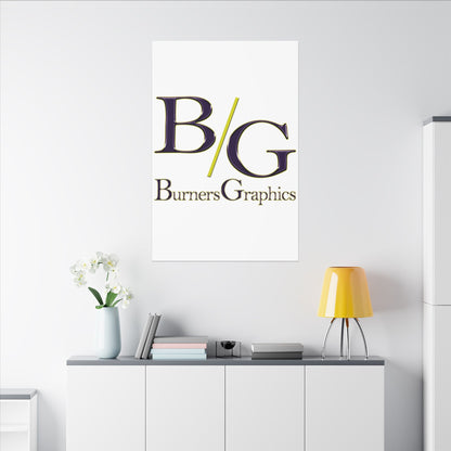 Burners Graphics Matte Canvas, Stretched, 0.75" (Multi-Size)
