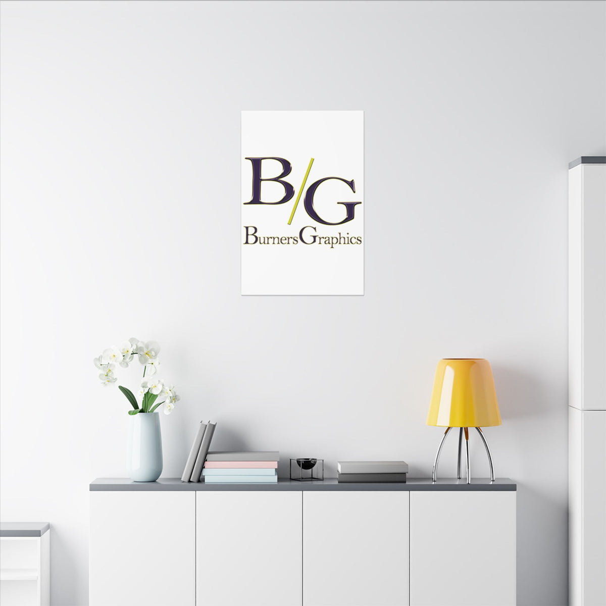 Burners Graphics Matte Canvas, Stretched, 0.75" (Multi-Size)