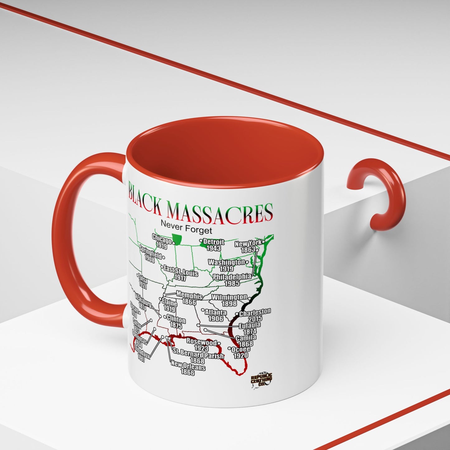 Black Massacres Coffee Mug (11, 15oz)