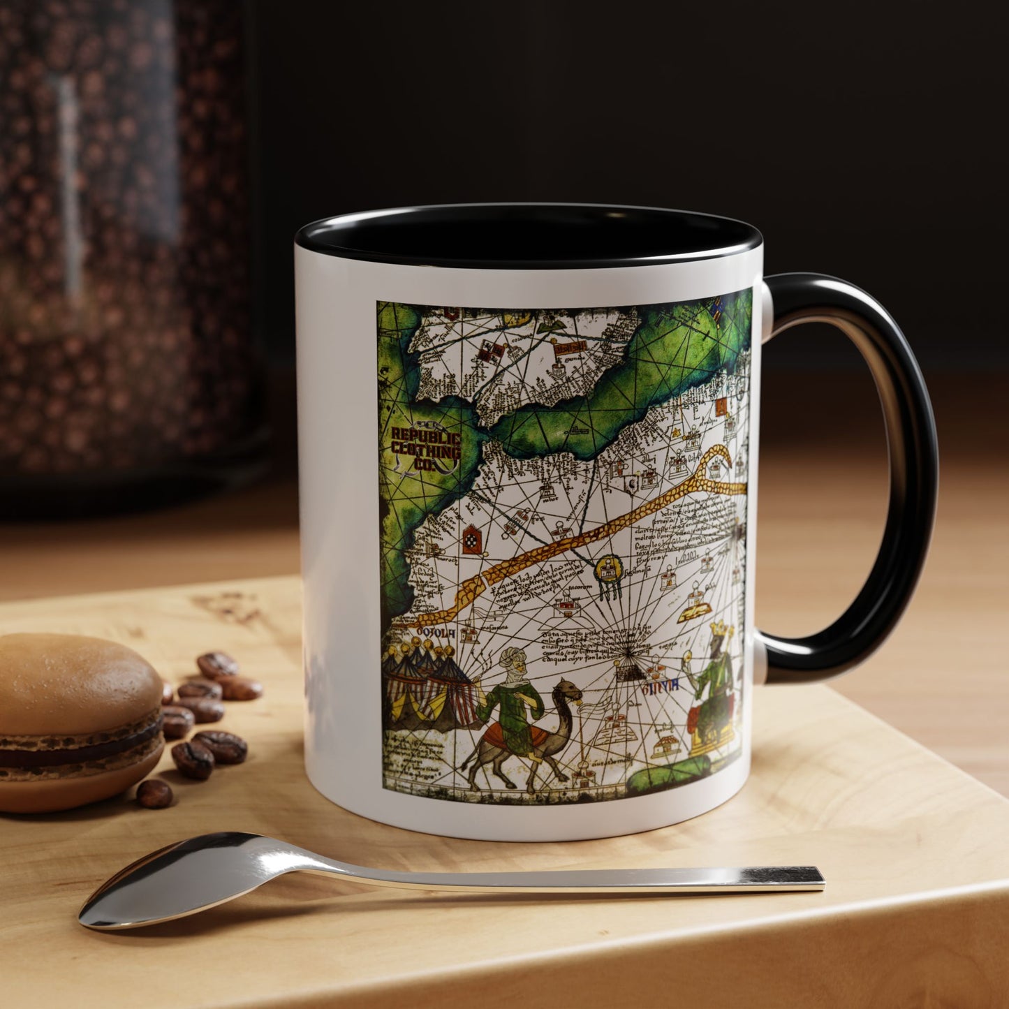 Mansa Musa Map Coffee Mug (11, 15oz)