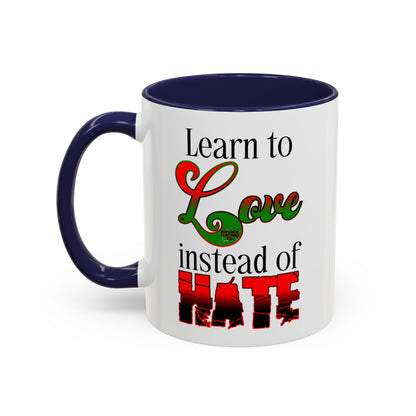 Learn to Love Coffee Mug (11, 15oz)