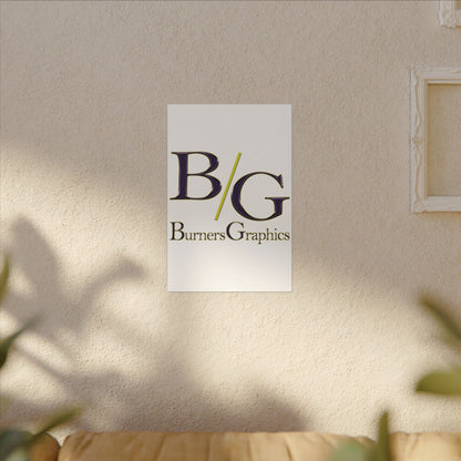 Burners Graphics Matte Canvas, Stretched, 0.75" (Multi-Size)