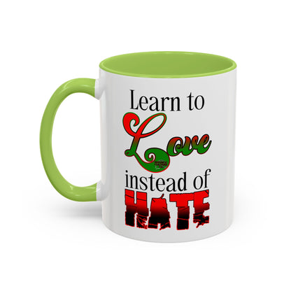Learn to Love Coffee Mug (11, 15oz)