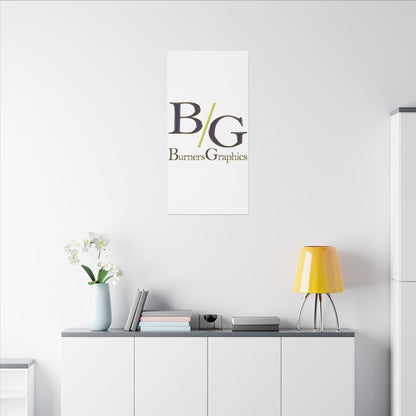 Burners Graphics Matte Canvas, Stretched, 0.75" (Multi-Size)