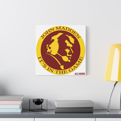John Madden Matte Canvas, 1.25"
