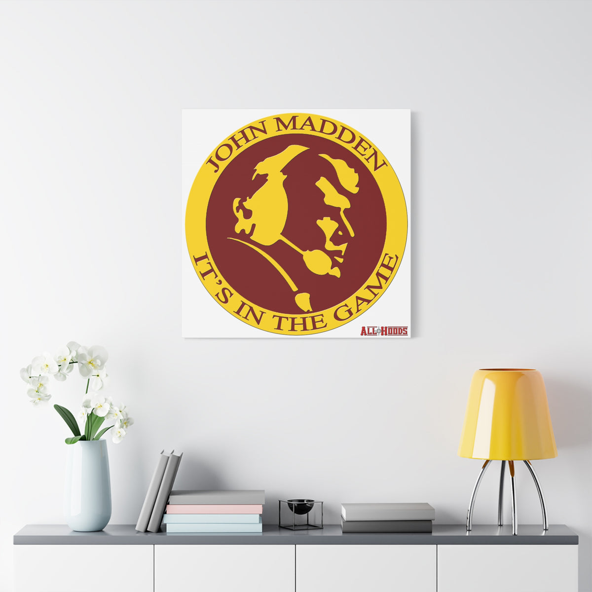 John Madden Matte Canvas, 1.25"