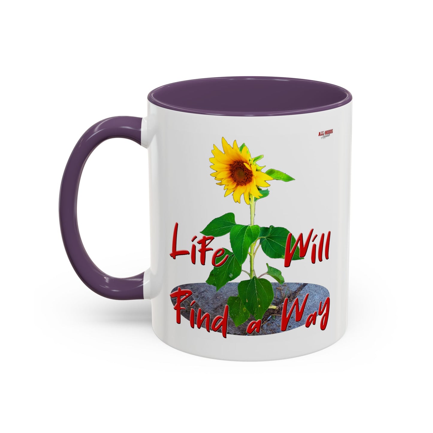 Concrete Sunflower Coffee Mug (11, 15oz)