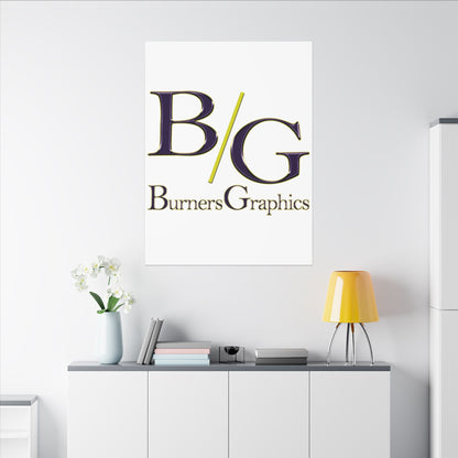 Burners Graphics Matte Canvas, Stretched, 0.75" (Multi-Size)