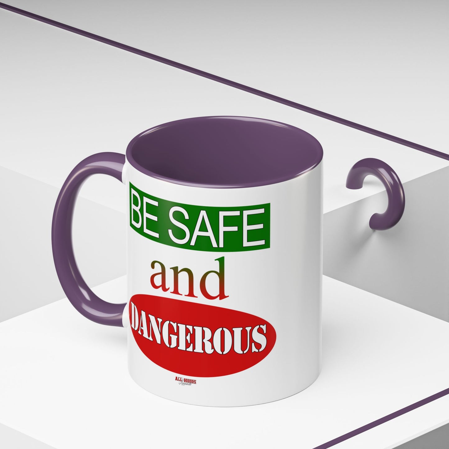 Safe and Dangerous Coffee Mug (11, 15oz)