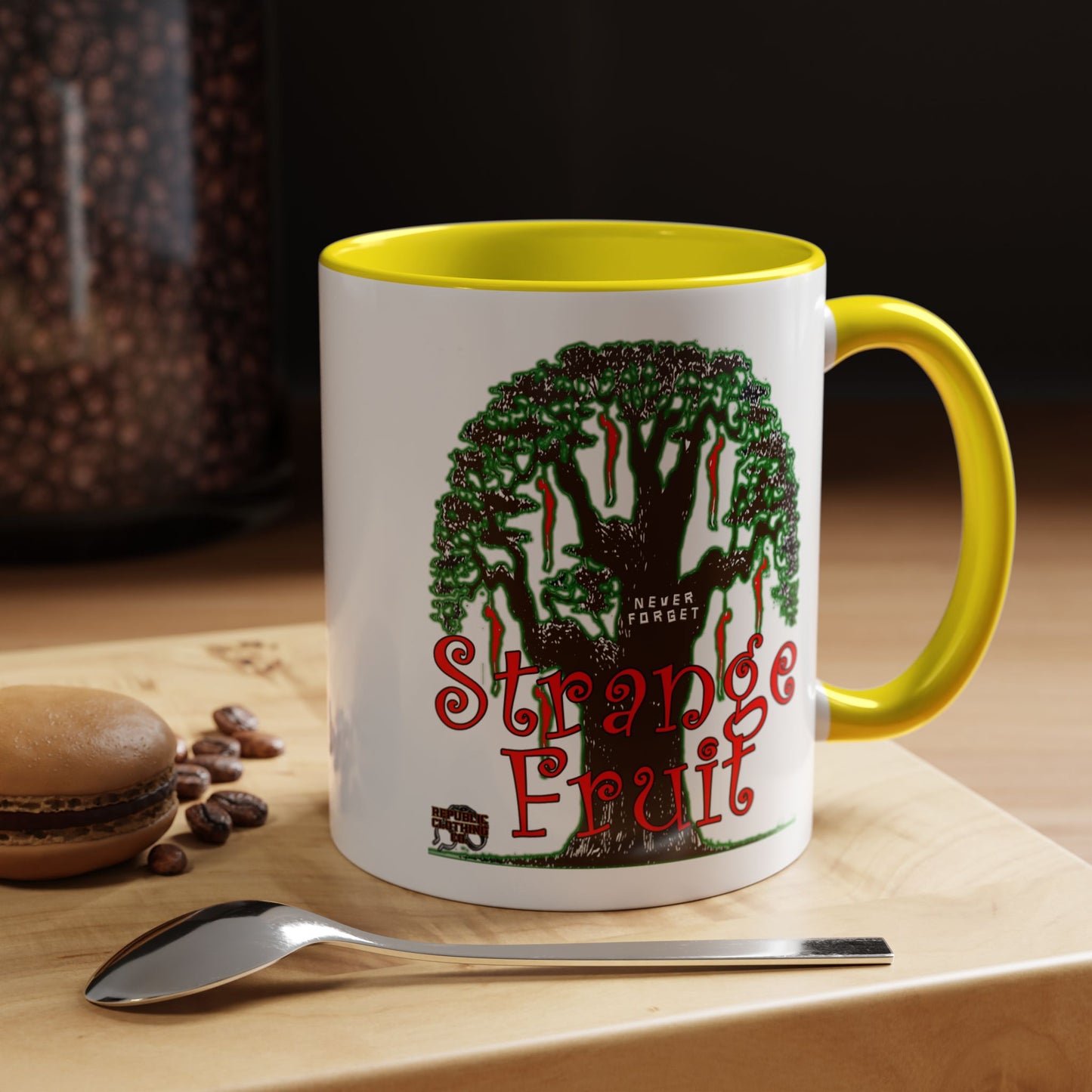 Strange Fruit Coffee Mug (11, 15oz)
