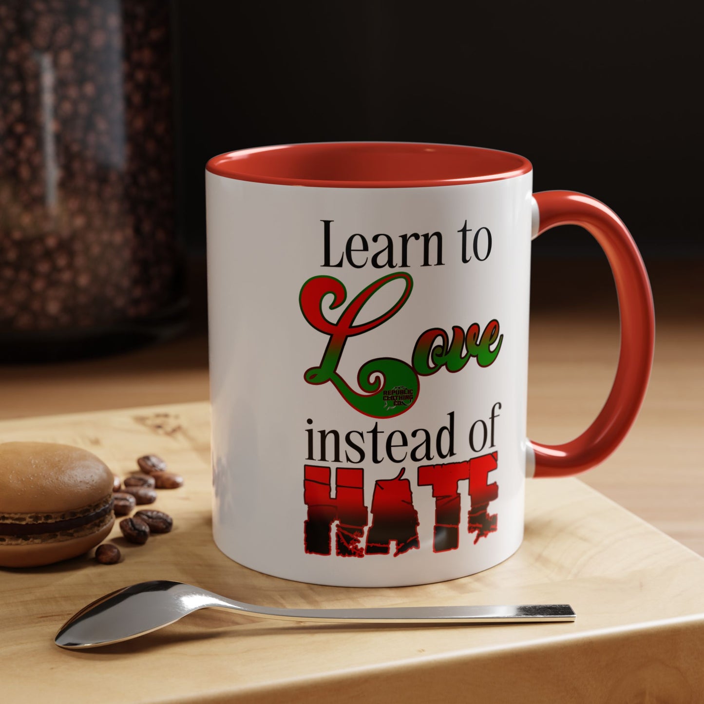 Learn to Love Coffee Mug (11, 15oz)