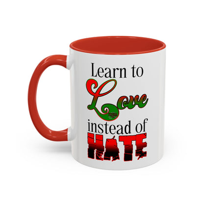 Learn to Love Coffee Mug (11, 15oz)
