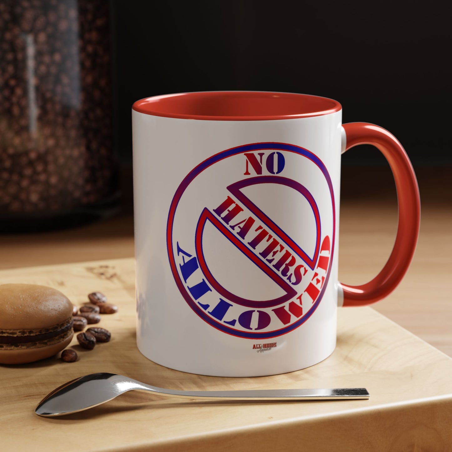 No Haters Allowed Coffee Mug (11, 15oz)