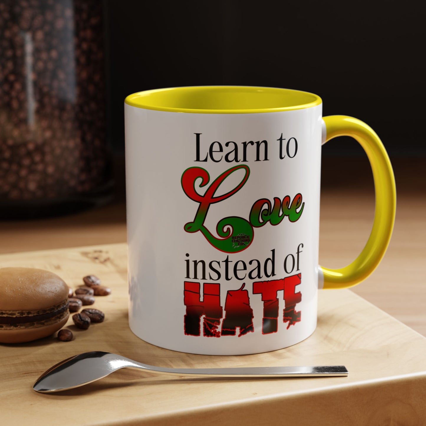Learn to Love Coffee Mug (11, 15oz)