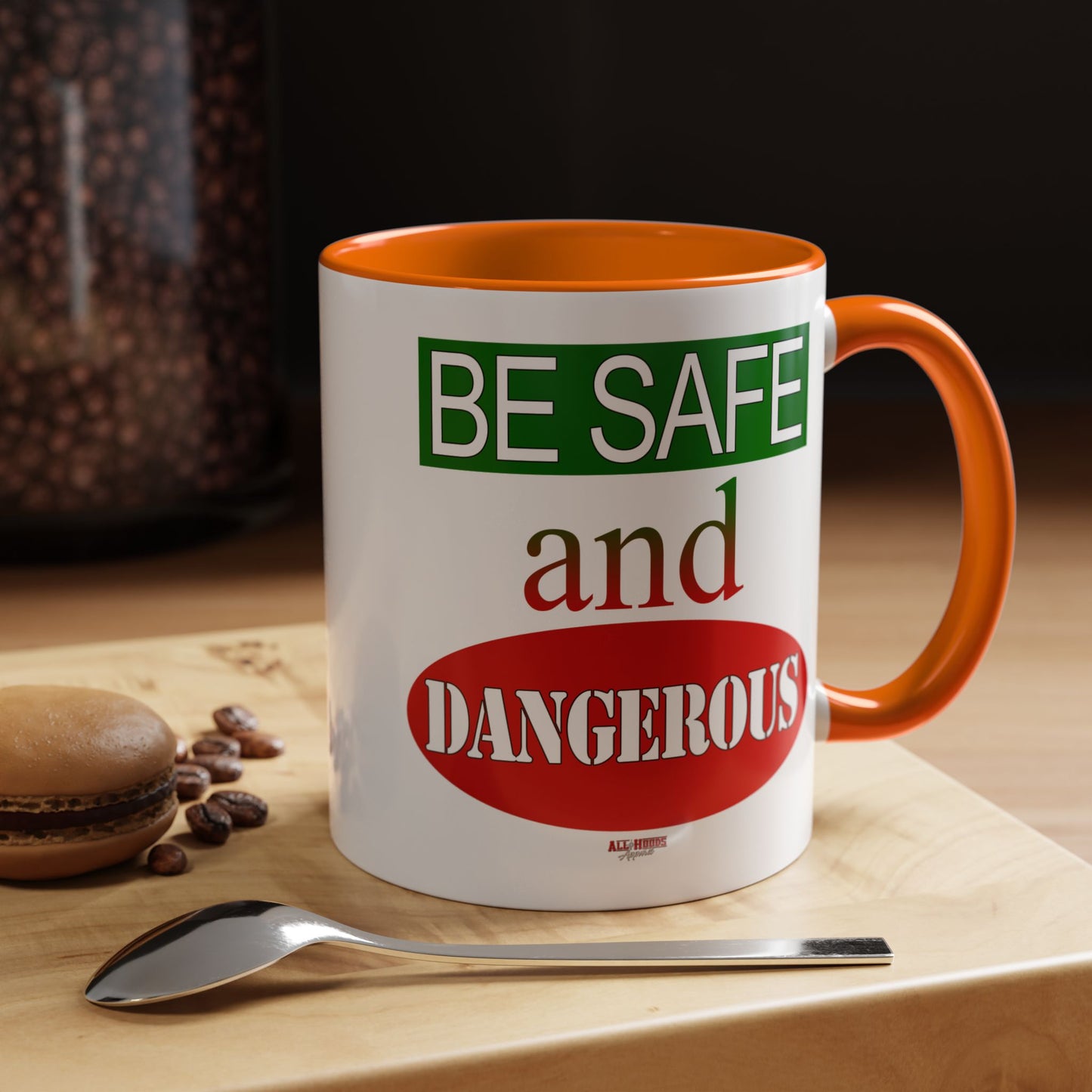 Safe and Dangerous Coffee Mug (11, 15oz)