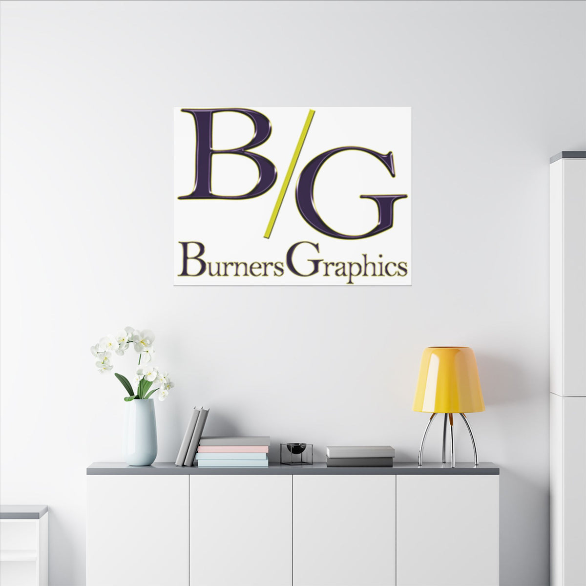 Burners Graphics Matte Canvas, Stretched, 0.75" (Multi-Size)