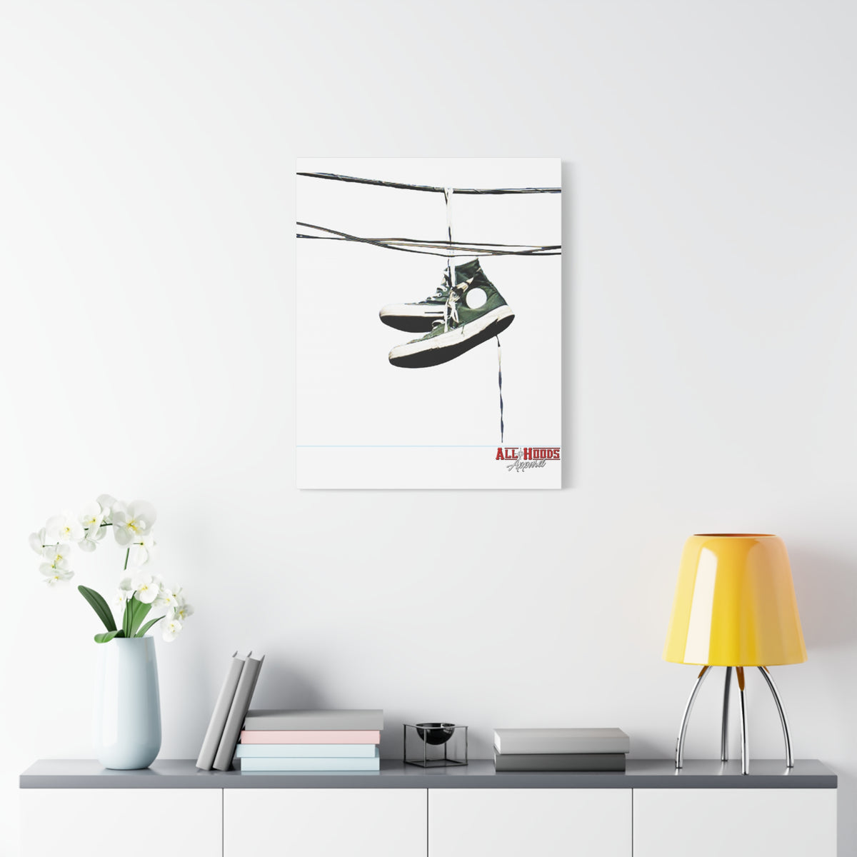 Shoes on the Line Matte Canvas, 1.25"