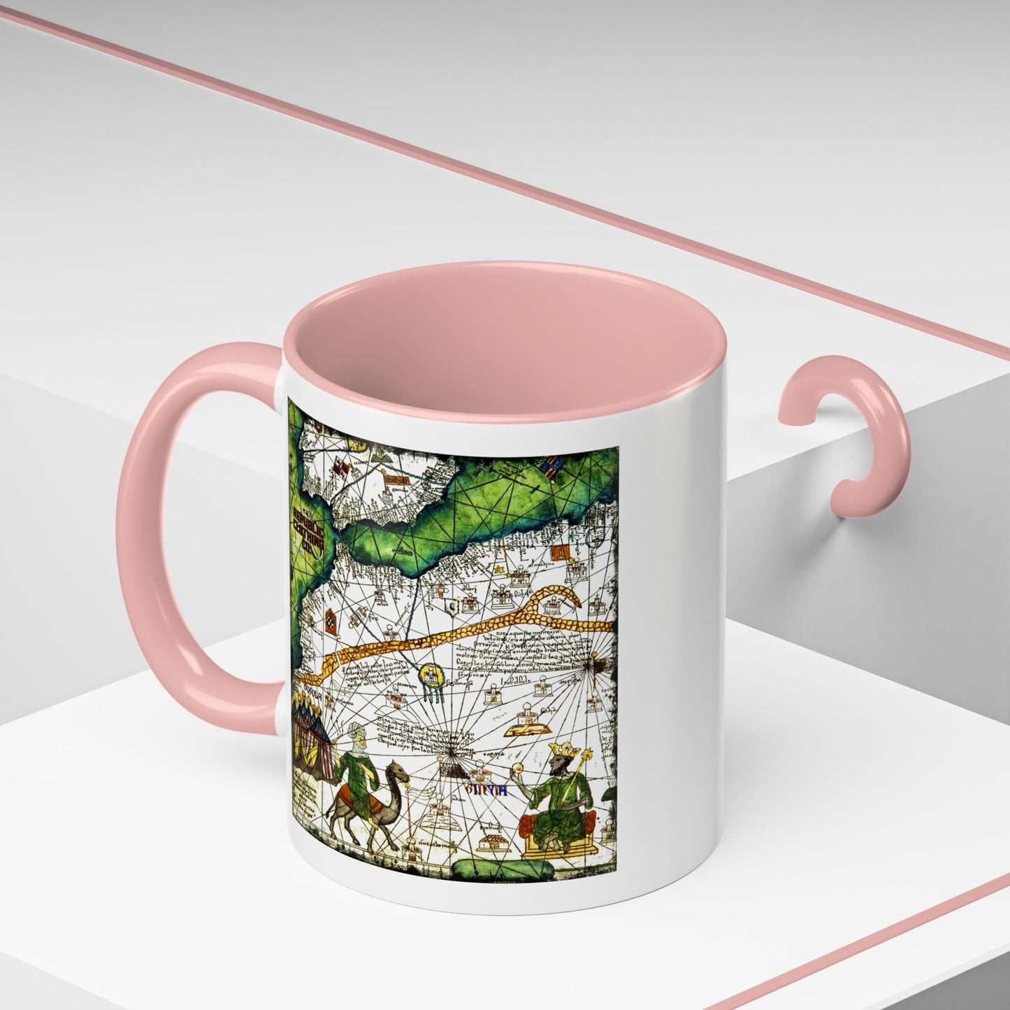 Mansa Musa Map Coffee Mug (11, 15oz)