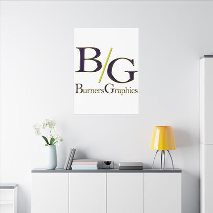 Burners Graphics Matte Canvas, Stretched, 0.75" (Multi-Size)