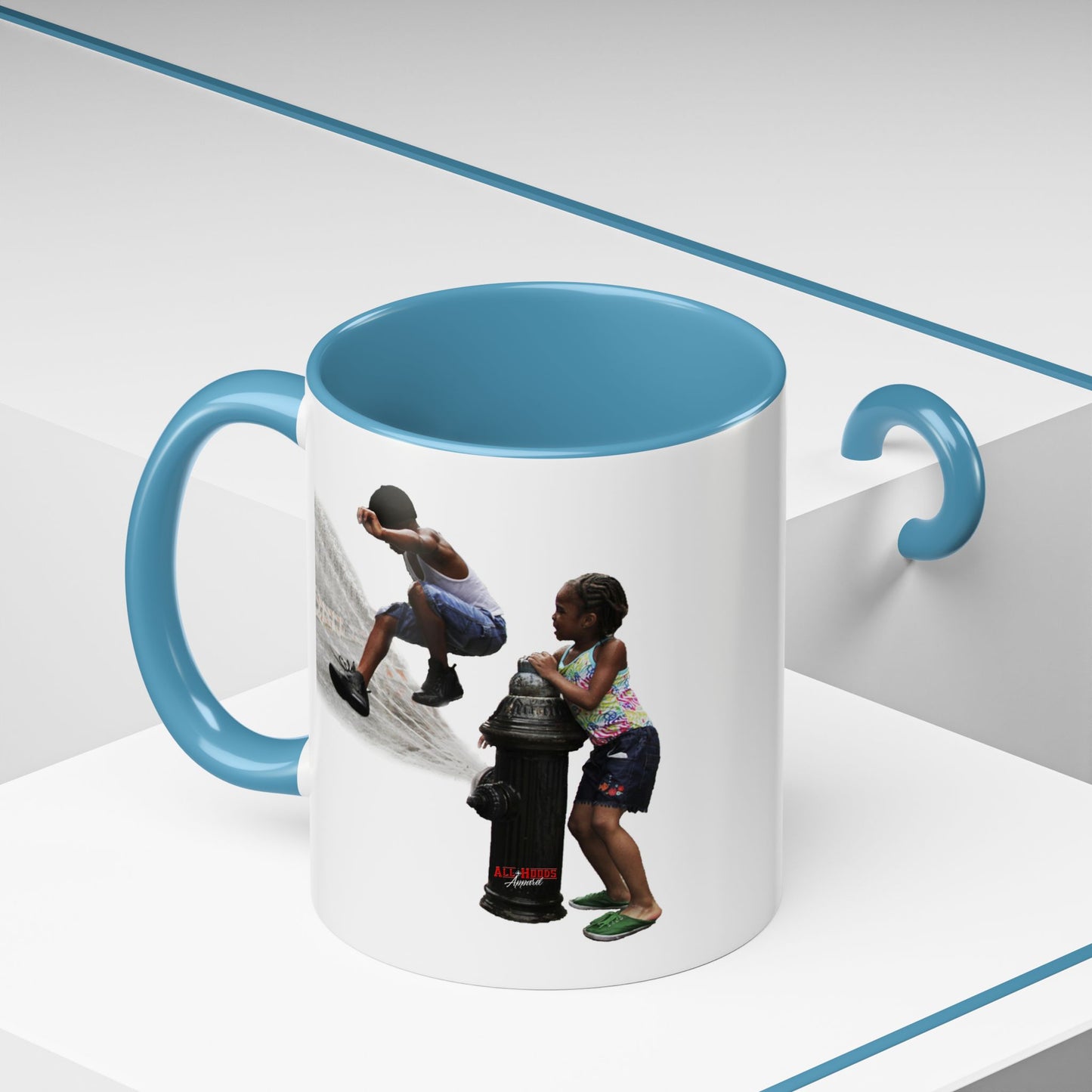 Fire Hydrant Fun Coffee Mug (11, 15oz)